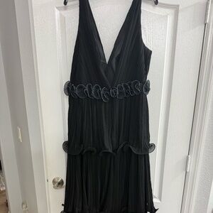 IEENA for Mac Duggal (Black gown, size 12)